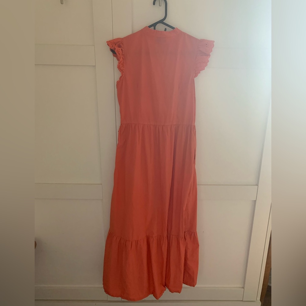 Who What Wear Vibrant Orange Maxi Dress - Picture 5 of 6